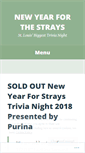 Mobile Screenshot of newyearforstrays.com